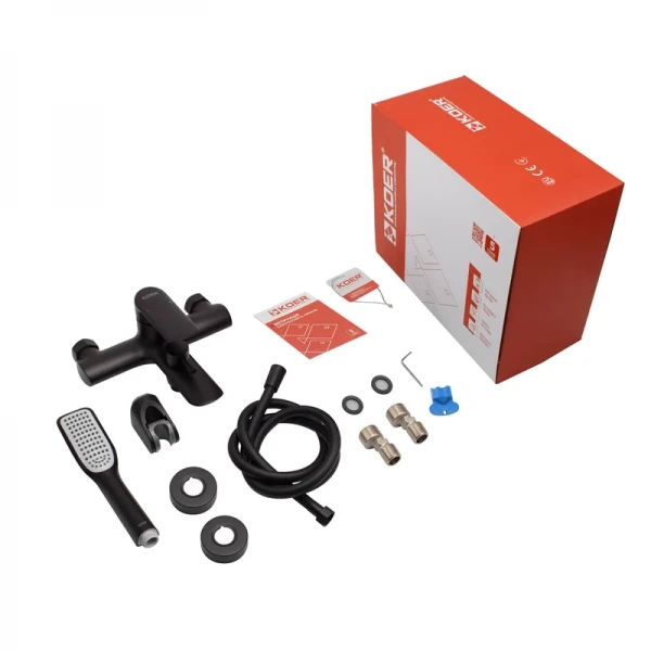 Смеситель для ванны с коротким изливом Koer KB-40028-05 (KR5306)