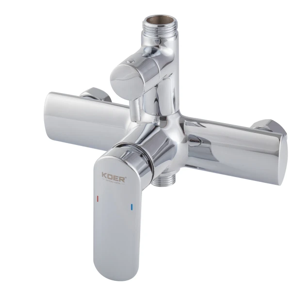 Душевая колонна со смесителем Koer KB-52028-01, 2 функции (KR5309)