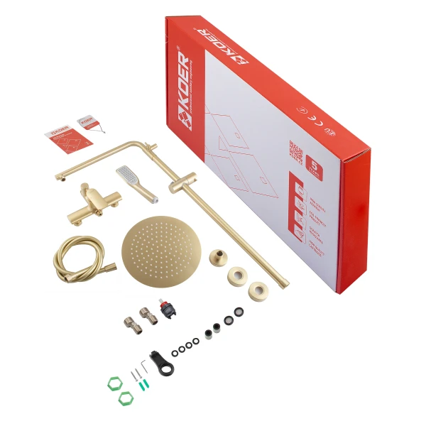 Душевая колонна со смесителем Koer KB-52028-12, 2 функции (KR5311)