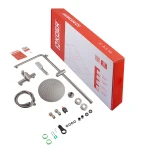 Душевая колонна со смесителем Koer KB-52028-07, 2 функции (KR5312)