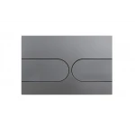 Панель змиву Koer KT-0604-07 240x160x10mm пластикова, кнопка закруглена (KR5325)