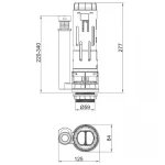 Комплект арматури Koer KT-0302-1/2