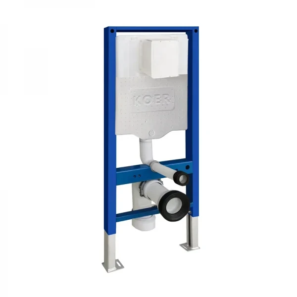 Інсталяція для підвісного унітазу Koer KT-0407 500x126x1150mm, без панелі змиву (KR5341)