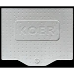 Інсталяція для підвісного унітазу Koer KT-0407 500x126x1150mm, без панелі змиву (KR5341)