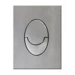 Панель змиву пластикова Koer KT-0606-01 157x198x3mm, кнопка закруглена (KR5342)