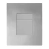 Панель змиву пластикова Koer KT-0607-01 157x198x3mm, кнопка квадратна (KR5344)
