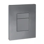 Панель змиву пластикова Koer KT-0607-07 157x198x3mm, кнопка квадратна (KR5345)