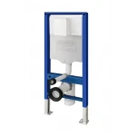 Инсталляция для подвесного унитаза Koer KT-0504-01 500x126x1150mm с панелью смыва KT-0607-01 Хром (KR5348)