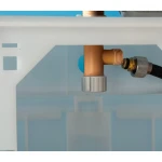 Инсталляция для подвесного унитаза Koer KT-0504-01 500x126x1150mm с панелью смыва KT-0607-01 Хром (KR5348)