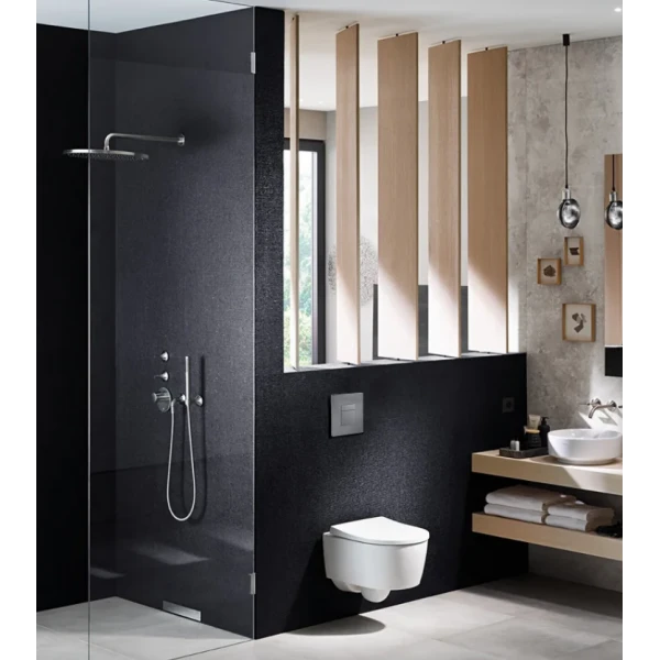 Инсталляция для подвесного унитаза Koer KT-0504-01 500x126x1150mm с панелью смыва KT-0607-01 Хром (KR5348)