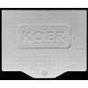 Інсталяція для підвісного унітазу Koer KT-0504-01 500x126x1150mm з панеллю змиву KT-0607-01 Хром (KR5348)