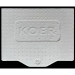 Инсталляция для подвесного унитаза Koer KT-0504-01 500x126x1150mm с панелью смыва KT-0607-01 Хром (KR5348)