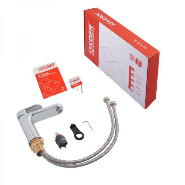 Смеситель для умывальника Koer KB-10030-01 (KR5424)