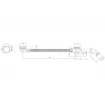 Сифон для ванни Koer BD-04-01 1 1/2'' напівавтомат з переливом, без ревізії (KR5442)