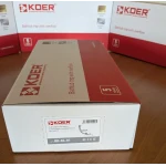Сифон для ванны Koer BD-04-01 ПОЛУАВТОМАТИЧЕСКИЙ с переливом, без ревизии (Цвет хром) 1 1/2'' (KR5442)