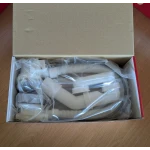 Сифон для ванни Koer BD-04-07 напівавтоматичний з переливом, без ревізії (Колір графітовий) 1 1/2'' (KR5444)