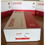 Сифон для ванни Koer BD-04-07 напівавтоматичний з переливом, без ревізії (Колір графітовий) 1 1/2'' (KR5444)