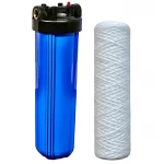 Колба фильтра для холодной воды Koer KV-30-1 ВВ20 (колба, картридж PPR нить) 8 атмосфер 1" (KR5448)