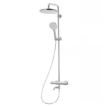 Душова колонна з термостатичним змішувачем Koer KB-57029-01 3 функції, колір хром (KR5482)