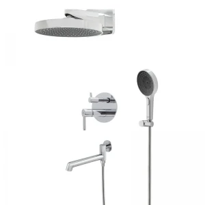 Вбудована душова система Koer KB-66029-01 3 функції, колір хром (KR5483)