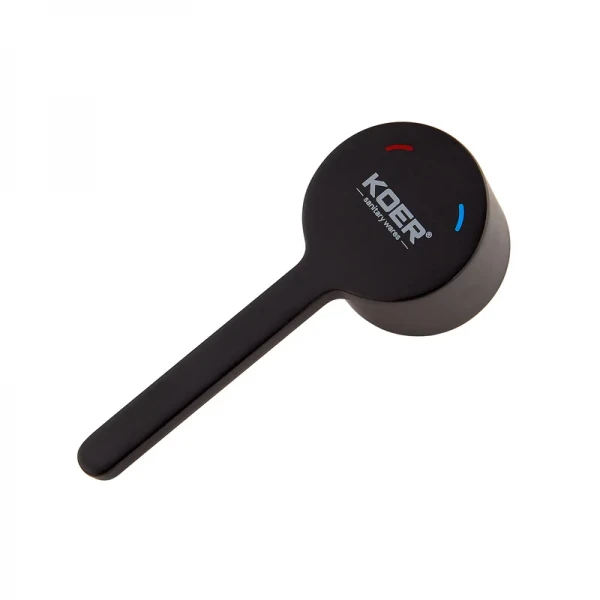 Змішувач вбудований для умивальника Koer KB-16029-05 латунний чорний матовий (KR5489)