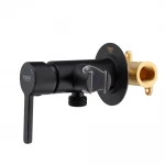 Змішувач для гігієнічного душу Koer KB-23029-05 Колір чорний (KR5493)