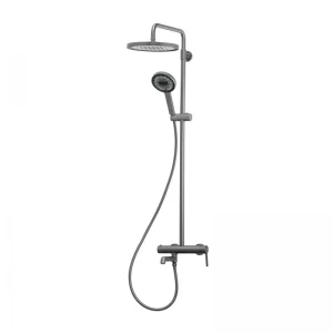 Душова колонна зі змішувачем Koer KB-56029-07 3 функції, колір графіт (KR5497)