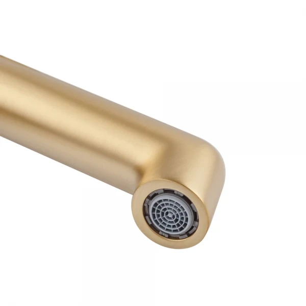 Смеситель для умывальника Koer KB-10029-12 Цвет матовое золото (KR5501)