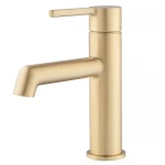 Смеситель для умывальника Koer KB-10029-12 Цвет матовое золото (KR5501)