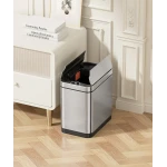 Відро для сміття сенсорне прямокутне Koer TC-020112-02 12 л колір нержавійка (KR5582)