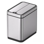 Відро для сміття сенсорне прямокутне Koer TC-020112-02 12 л колір нержавійка (KR5582)