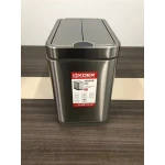 Відро для сміття сенсорне прямокутне Koer TC-020112-02 12 л колір нержавійка (KR5582)