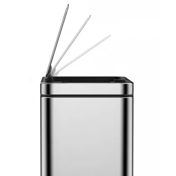 Відро для сміття сенсорне прямокутне Koer TC-020212-02 12 л колір нержавійка (KR5584)