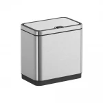 Відро для сміття сенсорне прямокутне Koer TC-020212-02 12 л колір нержавійка (KR5584)