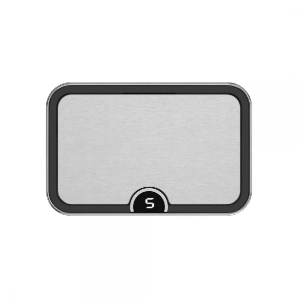 Відро для сміття сенсорне прямокутне Koer TC-020212-02 12 л колір нержавійка (KR5584)