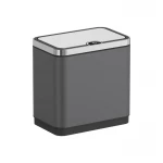 Відро для сміття сенсорне прямокутне Koer TC-020212-07 12 л колір графіт (KR5585)