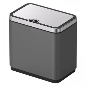 Мусорное ведро сенсорное прямоугольное Koer TC-020212-07 12 л цвет графит (KR5585) Мусорное ведро сенсорное прямоугольное Koer TC-020212-07 12 л цвет графит (KR5585)