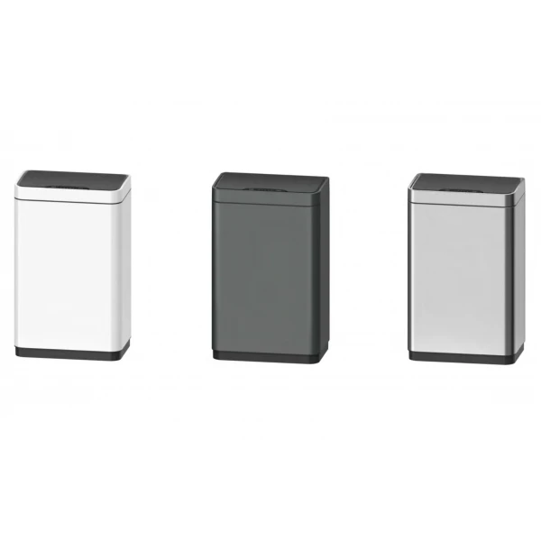 Відро для сміття сенсорне прямокутне Koer TC-020312-02 12 л колір нержавійка (KR5586)