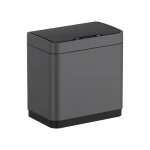 Відро для сміття сенсорне прямокутне Koer TC-020312-07 12 л колір графіт (KR5587)