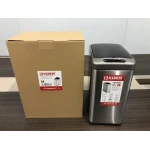 Відро для сміття сенсорне прямокутне Koer TC-020408-02 8 л колір нержавійка (KR5588)