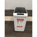 Відро для сміття сенсорне прямокутне Koer TC-020408-08 8 л колір білий (KR5589)