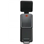 Відро для сміття з плавним закриттям прямокутне Koer TC-010108-05 8 л колір чорний (KR5593)