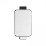 Відро для сміття з плавним закриттям прямокутне Koer TC-010210-02 10 л колір нержавійка (KR5597)