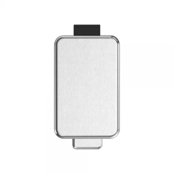 Відро для сміття з плавним закриттям прямокутне Koer TC-010210-02 10 л колір нержавійка (KR5597)