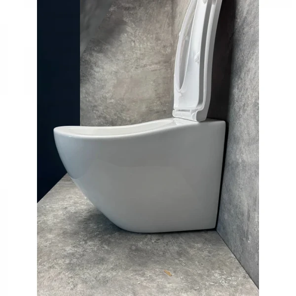 Унитаз подвесной эргономичный Koer TT-0101-T3 520x360x360mm система смыва TORNADO 3.0 (KR5615)