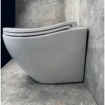 Унитаз подвесной эргономичный Koer TT-0101-T3 520x360x360mm система смыва TORNADO 3.0 (KR5615)