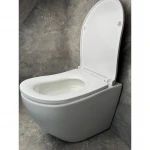 Унитаз подвесной эргономичный Koer TT-0101-T3 520x360x360mm система смыва TORNADO 3.0 (KR5615)