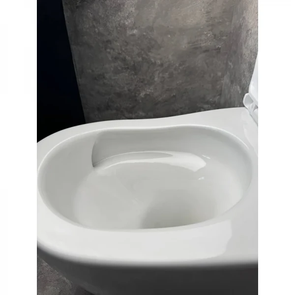 Унитаз подвесной эргономичный Koer TT-0101-T3 520x360x360mm система смыва TORNADO 3.0 (KR5615)