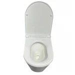 Унитаз подвесной эргономичный Koer TT-0102-T3 520x360x360mm система смыва TORNADO 3.0 (KR5616)