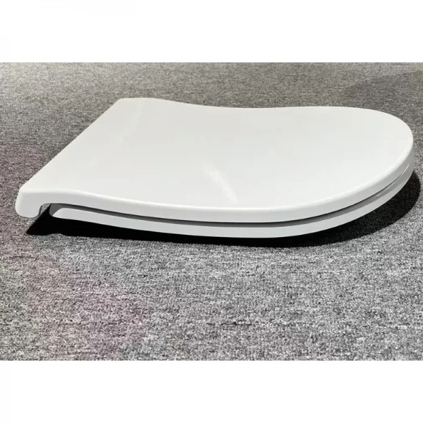 Сидение-крышка для унитаза Koer AC-0101-SEAT COVER 450х390х80mm дюропласт с микролифтом (KR5617)